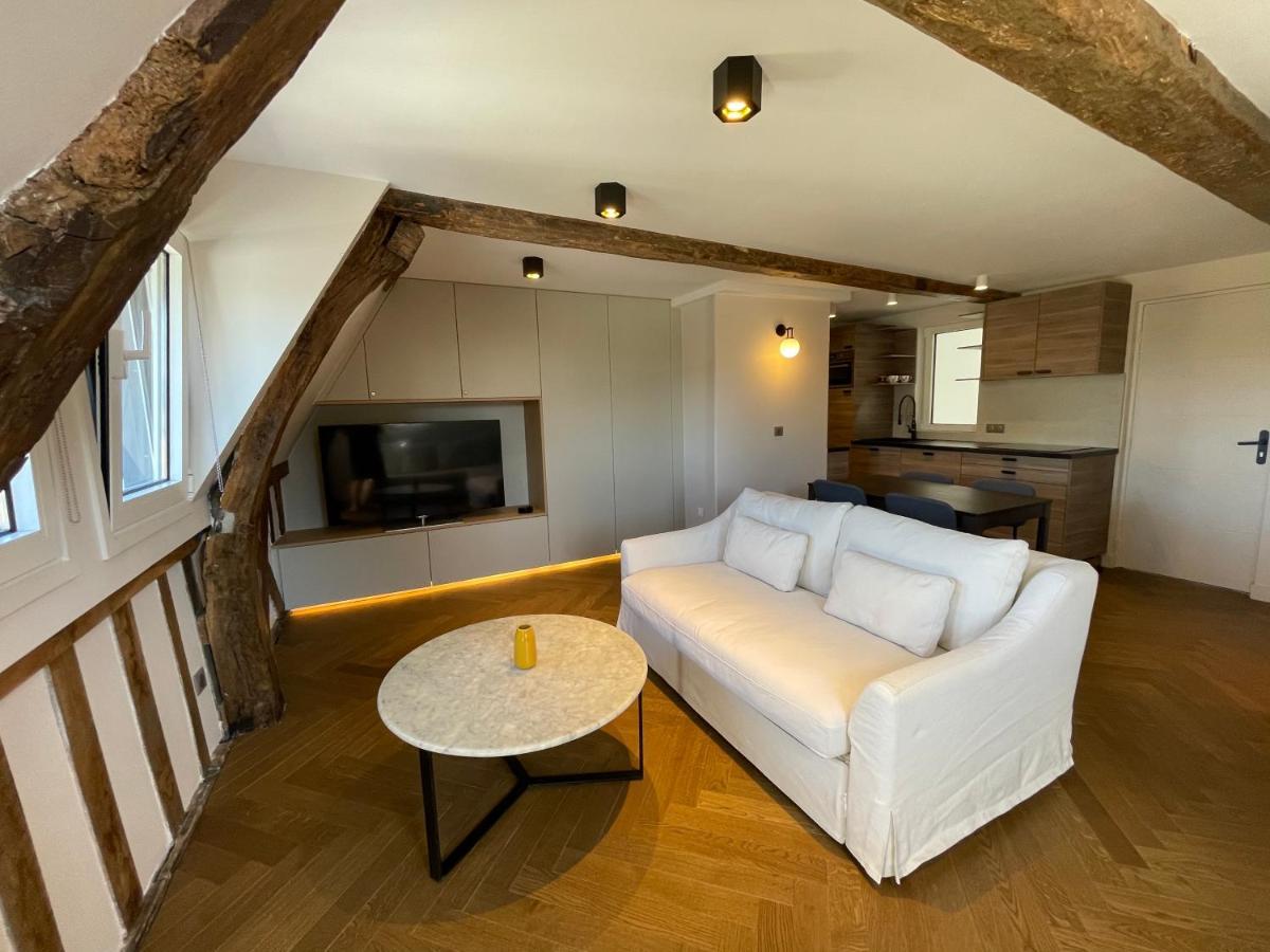 Appartement Les Hirondelles Онфлёр Экстерьер фото