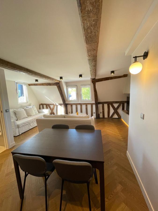 Appartement Les Hirondelles Онфлёр Экстерьер фото